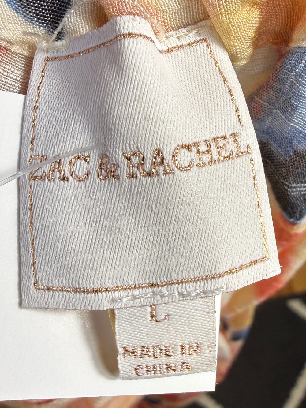 Zac & Rachel Floral Off-the-Shoulder Blouse - Picture 2 of 5